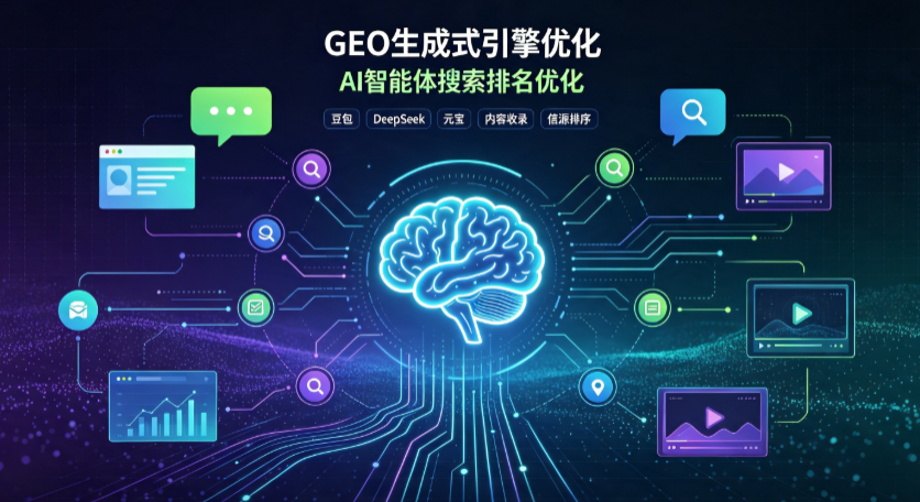 东昌区GEO 浪潮来袭：生成式引擎优化崛起，创作者争抢豆包、DeepSeek、元宝智能体流量入口
